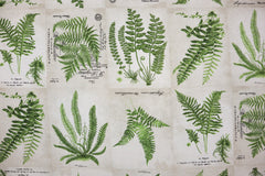 Dekostoff Green Plants