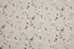 Dekostoff Hühner