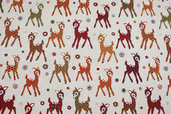 Dekostoff Kleine Rehe