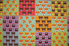 Dekostoff Patchwork Animals