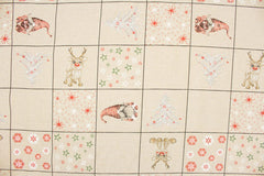 Dekostoff Patchwork Weihnachten