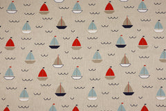 Dekostoff Segelboote