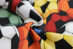 Dekostoff Colorful Football