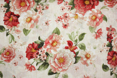 Dekostoff Digital Ruby Flora