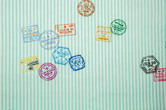 Dekostoff Digital Travel Stamps