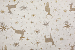 Gobelin Golden X-Mas Reindeer - creme