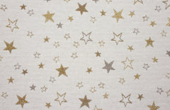 Gobelin Golden X-Mas Sternchen - creme