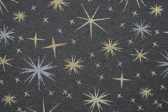 Gobelin Golden X-Mas Stars - dunkelgrau