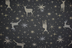 Gobelin Golden X-Mas Reindeer - dunkelgrau