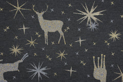 Gobelin Golden X-Mas Reindeer - dunkelgrau