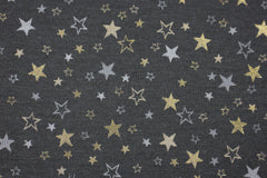 Gobelin Golden X-Mas Sternchen - dunkelgrau