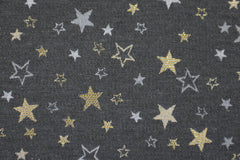 Gobelin Golden X-Mas Sternchen - dunkelgrau