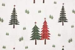 Dekostoff Digital Im Tannenwald