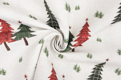 Dekostoff Digital Im Tannenwald