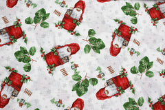 Dekostoff Digital X-Mas Wichtel