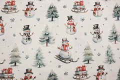 Dekostoff Digital Little Snowman