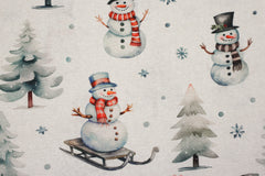 Dekostoff Digital Little Snowman