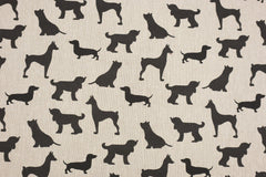 Dekostoff Black Dogs
