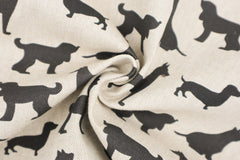 Dekostoff Black Dogs