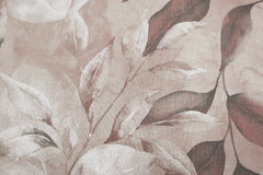 Dekostoff White Leaves