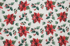 Dekostoff Digital X-Mas Ilex