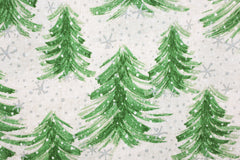 Dekostoff Im Winterwald