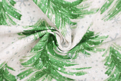 Dekostoff Im Winterwald