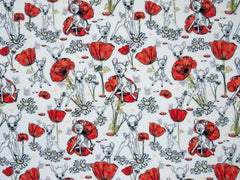 Lizenz Baumwolljersey Disney Bambi