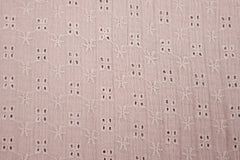 Double Gauze Musselin Bambino Lochstickerei