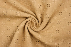 Double Gauze Musselin Bambino Lochstickerei