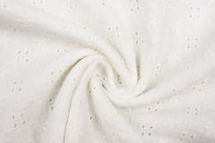 Double Gauze Musselin Bambino Lochstickerei