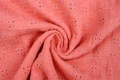 Double Gauze Musselin Bambino Lochstickerei