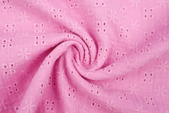 Double Gauze Musselin Bambino Lochstickerei