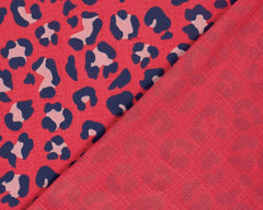 Double Gauze Musselin Colour Leoprint