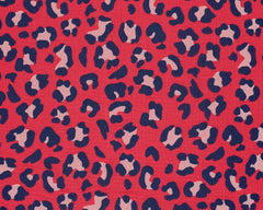 Double Gauze Musselin Colour Leoprint