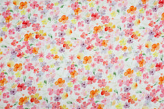 Double Gauze Musselin Digital Lina Sommerblumen