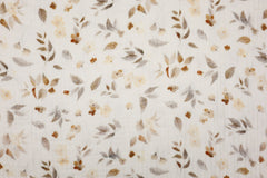 Double Gauze Musselin Digital Selma Flower