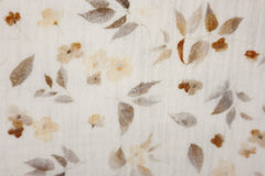 Double Gauze Musselin Digital Selma Flower