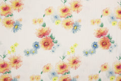 Double Gauze Musselin Digital Vintage Flower