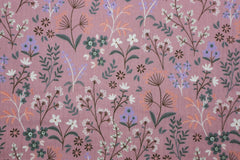 Double Gauze Musselin Flower GOTS