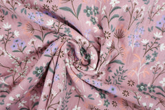 Double Gauze Musselin Flower GOTS