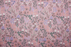 Double Gauze Musselin Flower GOTS