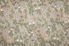 Double Gauze Musselin Flowers GOTS