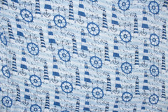 Double Gauze Musselin Leuchttürme Fräulein von Julie 2716