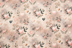 Double Gauze Musselin Digital Lovely Wildflower