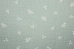 Double Gauze Musselin Kleine Zweige