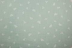 Double Gauze Musselin Kleine Zweige