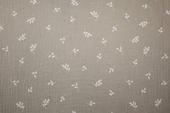 Double Gauze Musselin Kleine Zweige