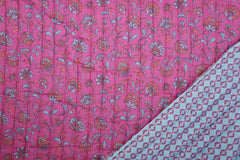 Doubleface Musselin Stepper Flowers