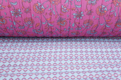 Doubleface Musselin Stepper Flowers